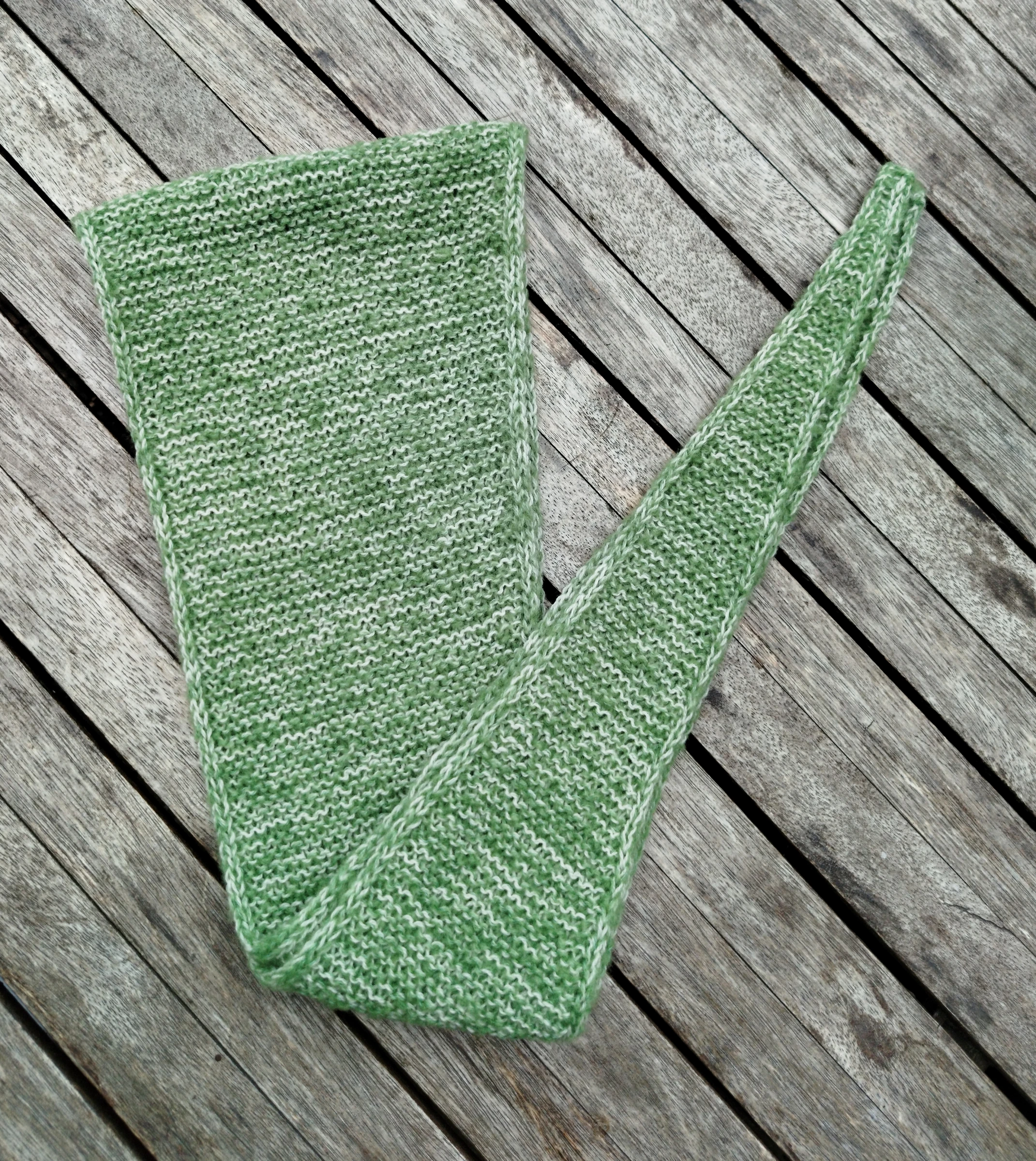 Lenço Sophie creme/verde – photo 8